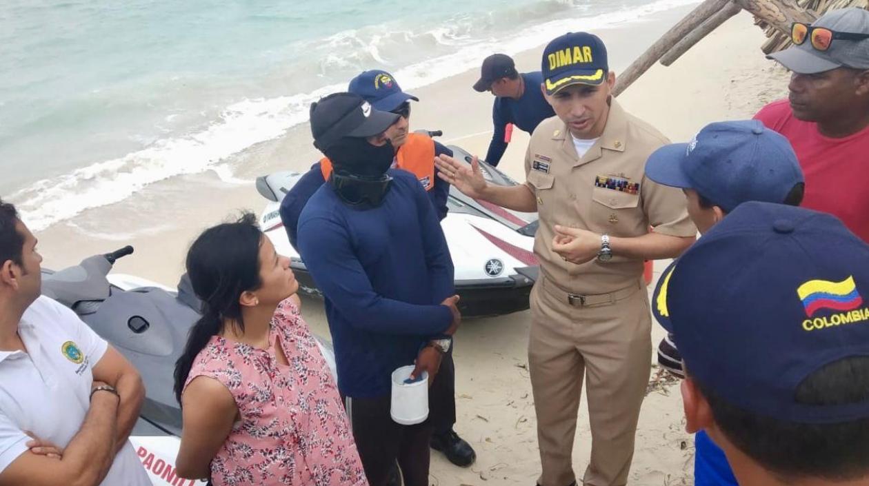 El Capitán de Puerto CF Jorge Enrique Uricoechea Pérez, liderando la jornada.