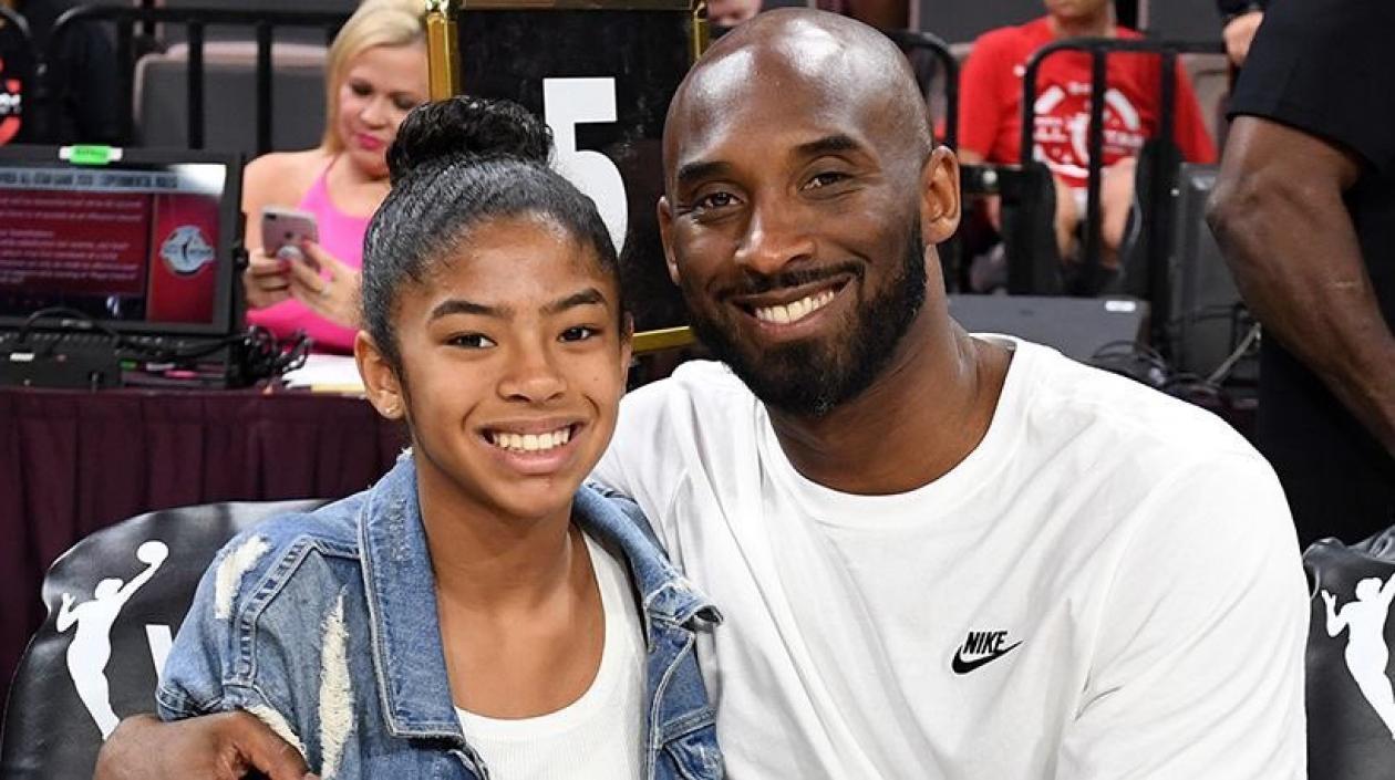 Gianna Maria y Kobe Bryant. 