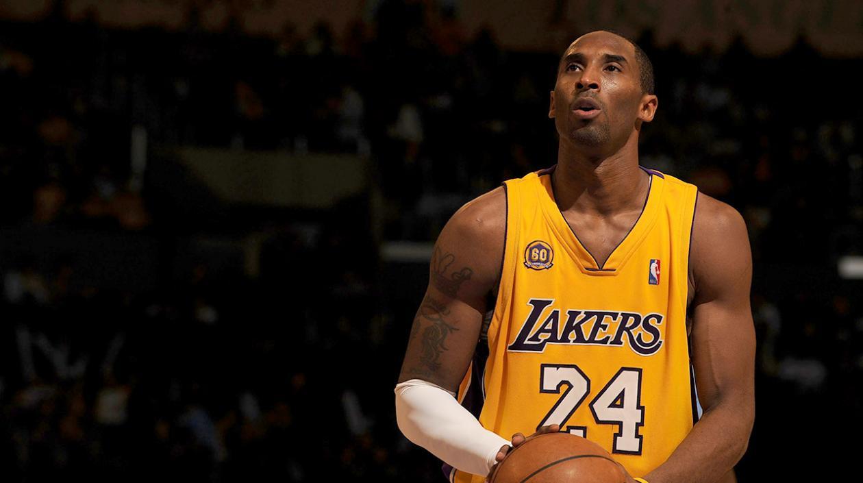 Kobe Bryant, leyenda del baloncesto. 