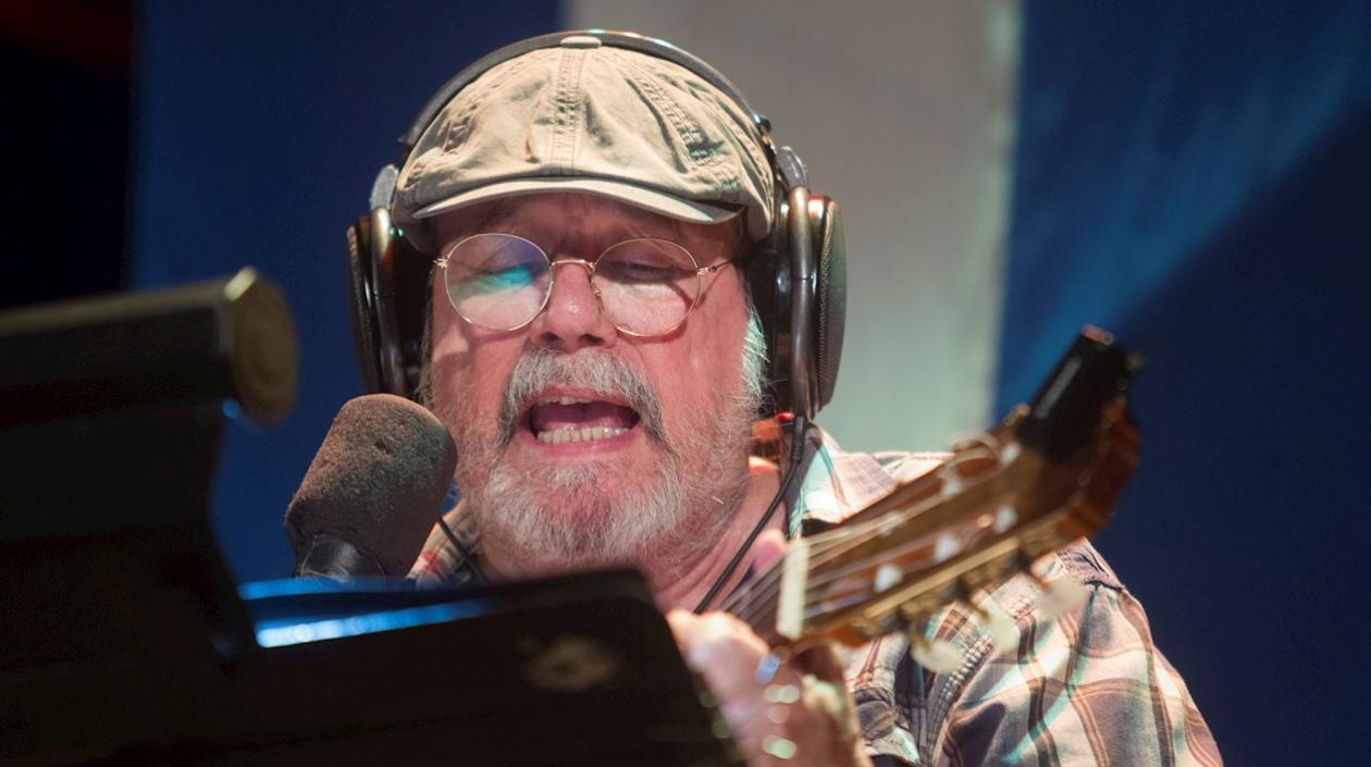 El cantautor cubano Silvio Rodríguez.