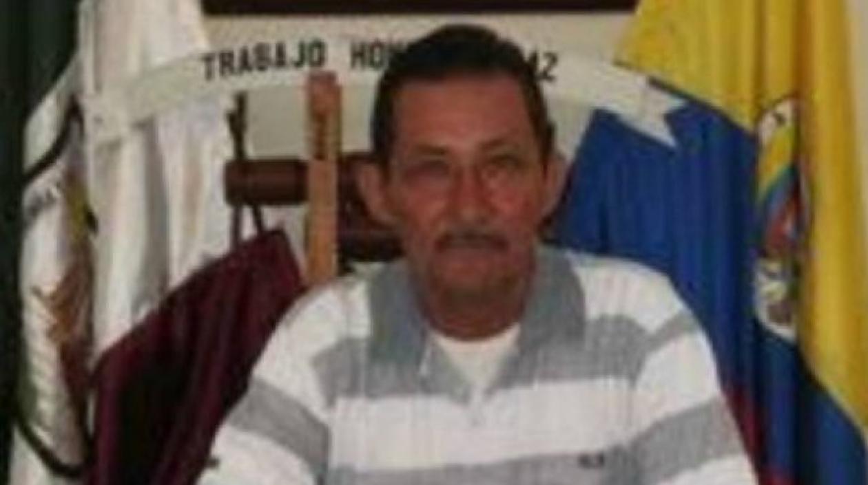 Fernando Quintero Mena, presidente de la Junta de Acción Comunal de la vereda Guasiles, jurisdicción de Convención.