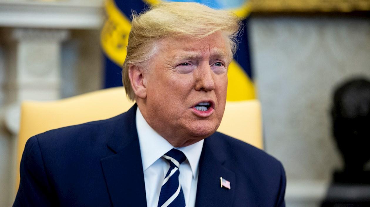 Donald Trump, presidente de los Estados Unidos.