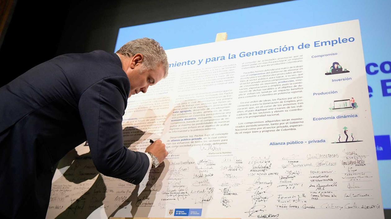 Presidente Iván Duque.