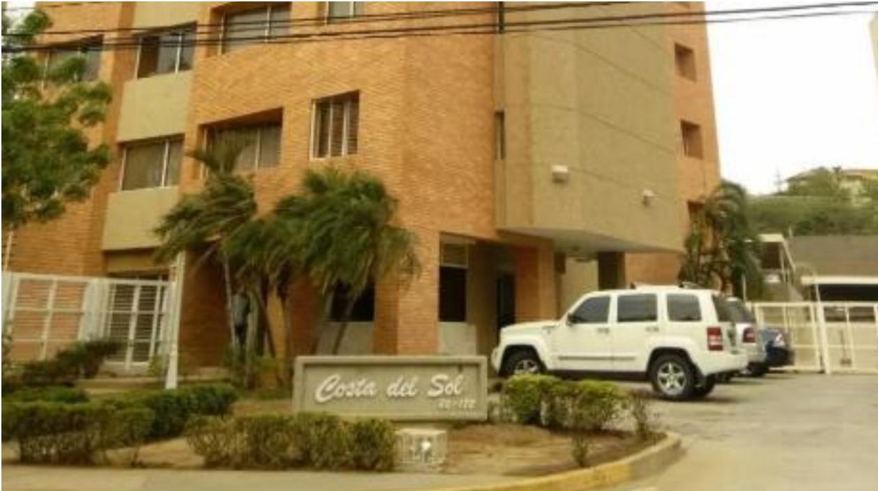 En este edificio Costa del Sol vivía Aida Merlano.