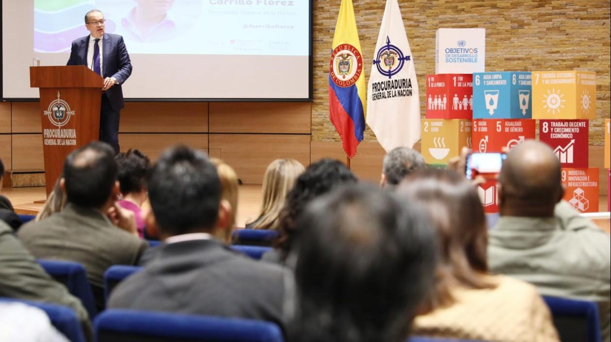 El Procurador General de la Nación, Fernando Carrillo Flórez.