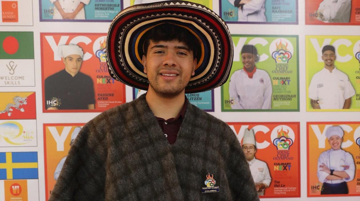 Juan David Calambas Posada, representante de Colombia.