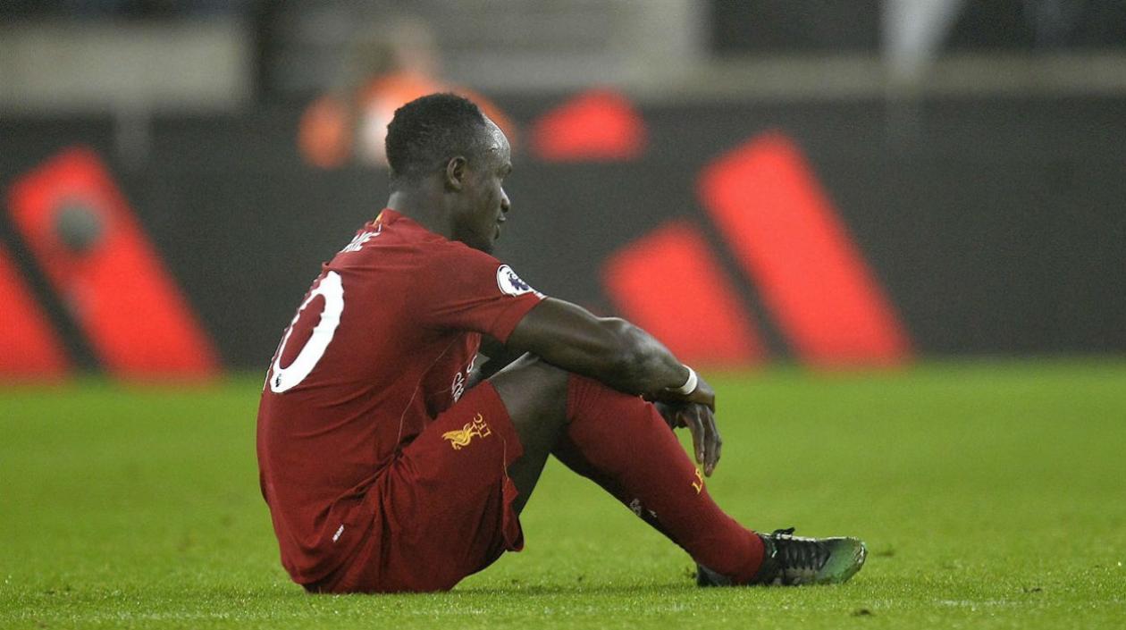  Sadio Mané, atacante del Liverpool. 