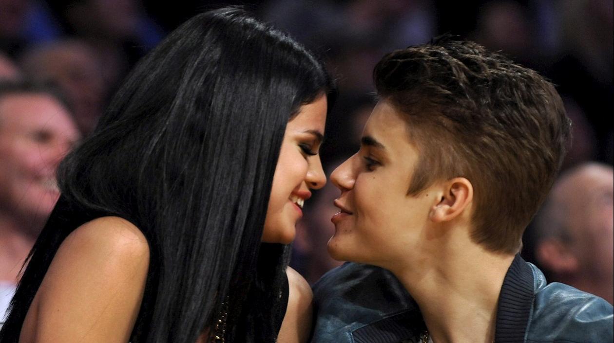 Selena Gomez y Justin Bieber.