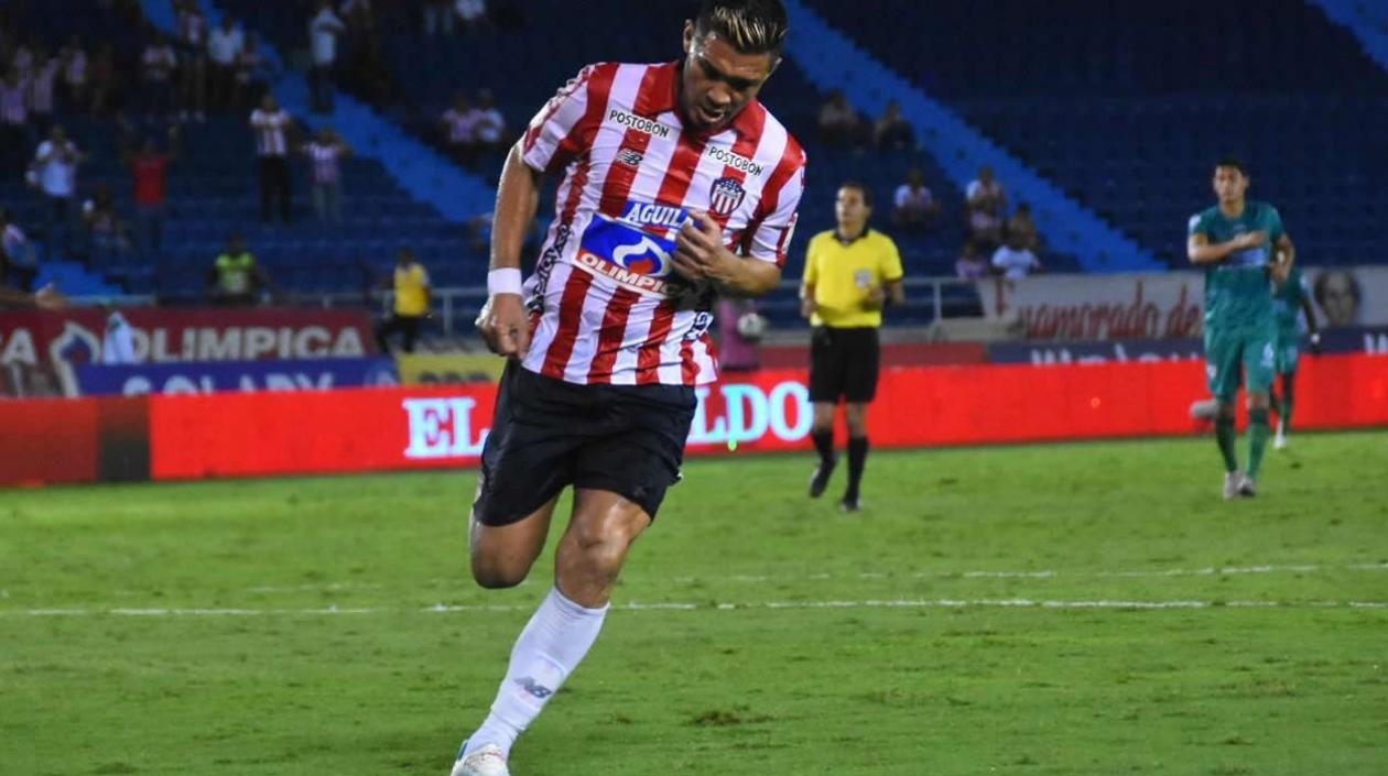 Teófilo Gutiérrez, delantero de Junior. 