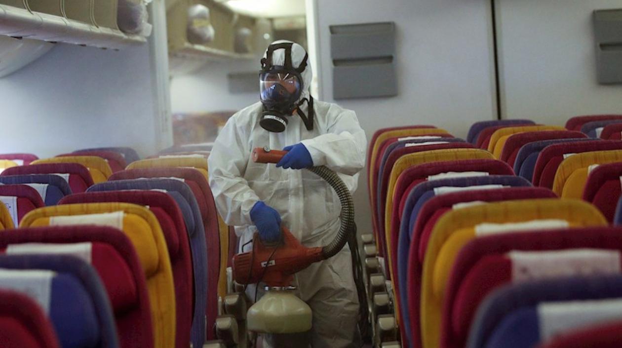 Autoridades en alerta en vuelos internacionales.