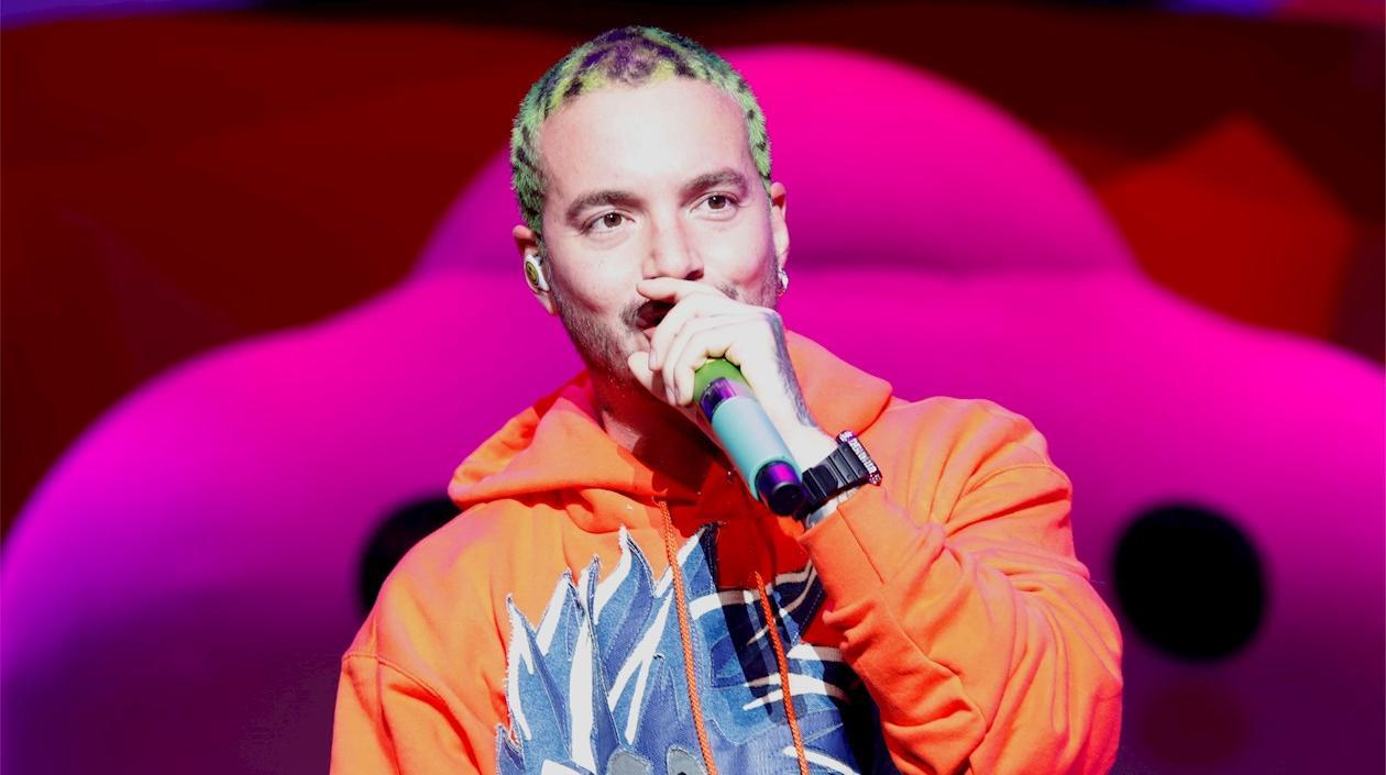 El cantante colombiano J Balvin.