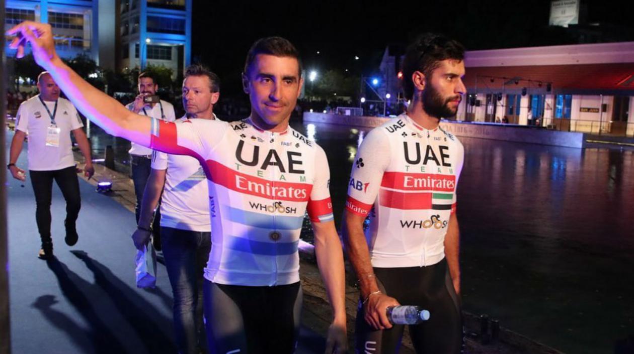 Maxi Richeze y Fernando Gaviria vuelven a ser compañeros esta temporada.