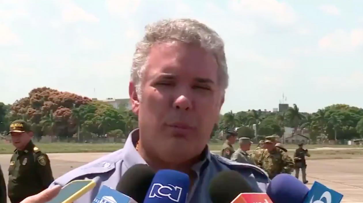 El Presidente de la República, Iván Duque.