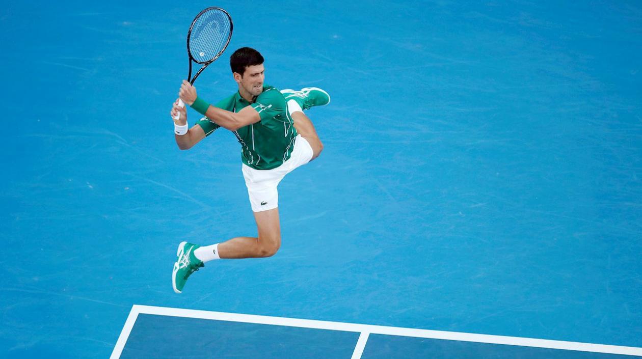 Novak Djokovic, tenista serbio. 