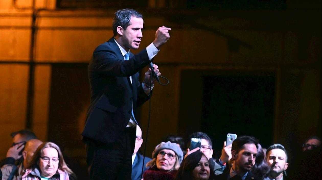 El líder opositor venezolano Juan Guaidó.