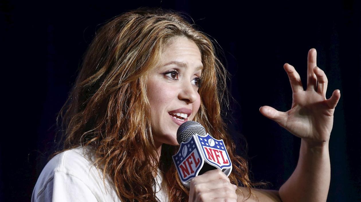 La cantante Shakira.