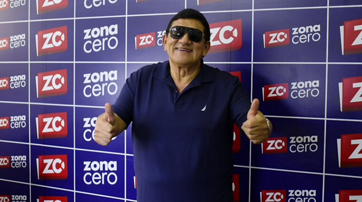 El cantante vallenato Poncho Zuleta.