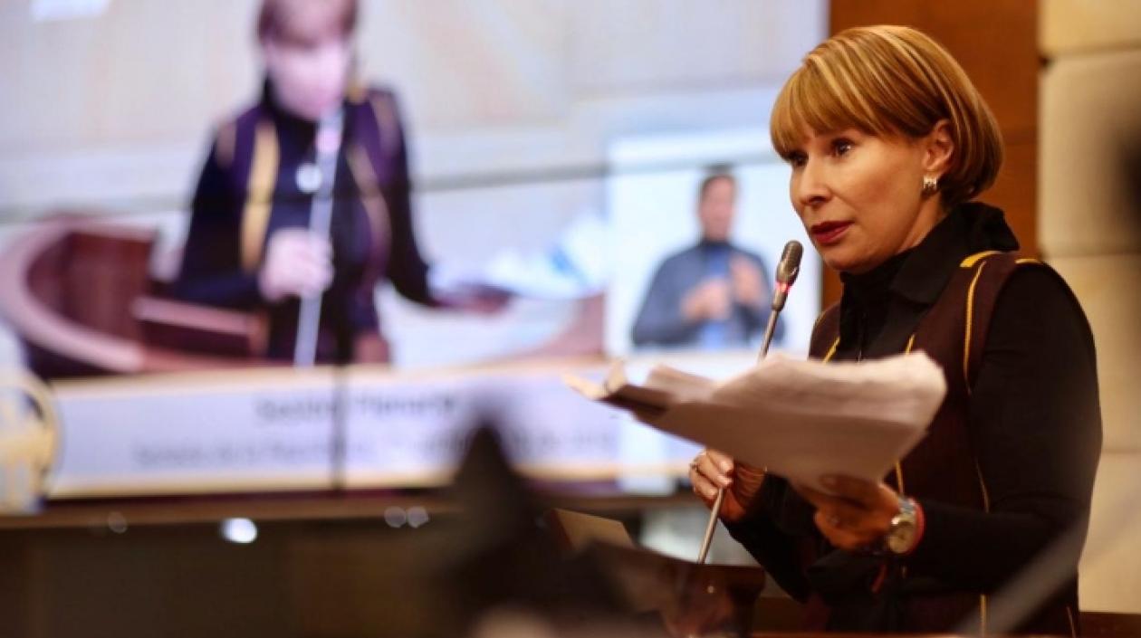 Alicia Arango, nueva ministra del Interior.