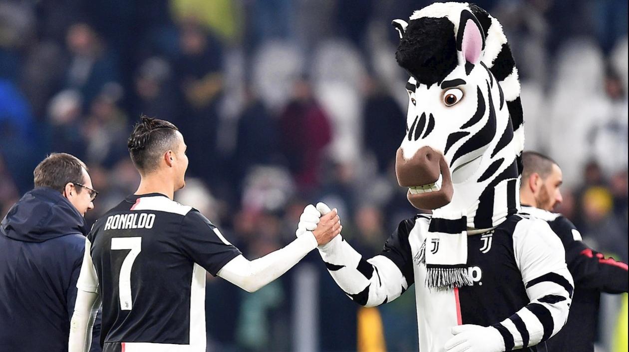 Cristiano Ronaldo, delantero portugués. 