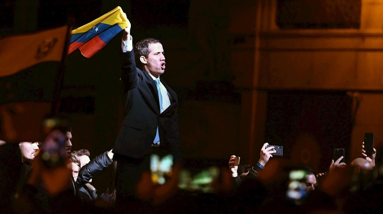 El líder opositor Juan Guaidó.
