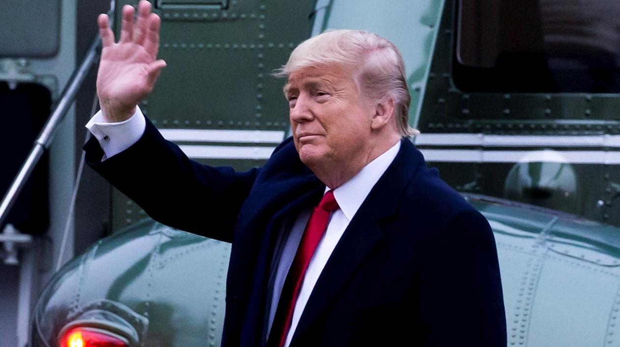 Donald Trump, presidente de los Estados Unidos.