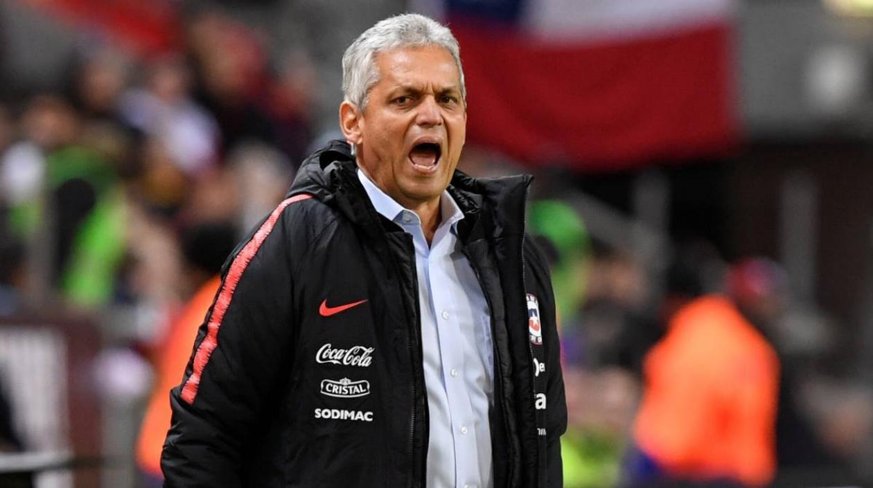 Reinaldo Rueda, técnico colombiano de la Selección Chile. 