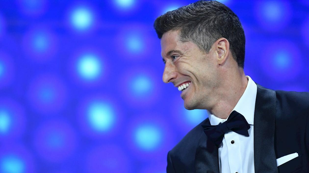 Robert Lewandowski, delantero polaco. 