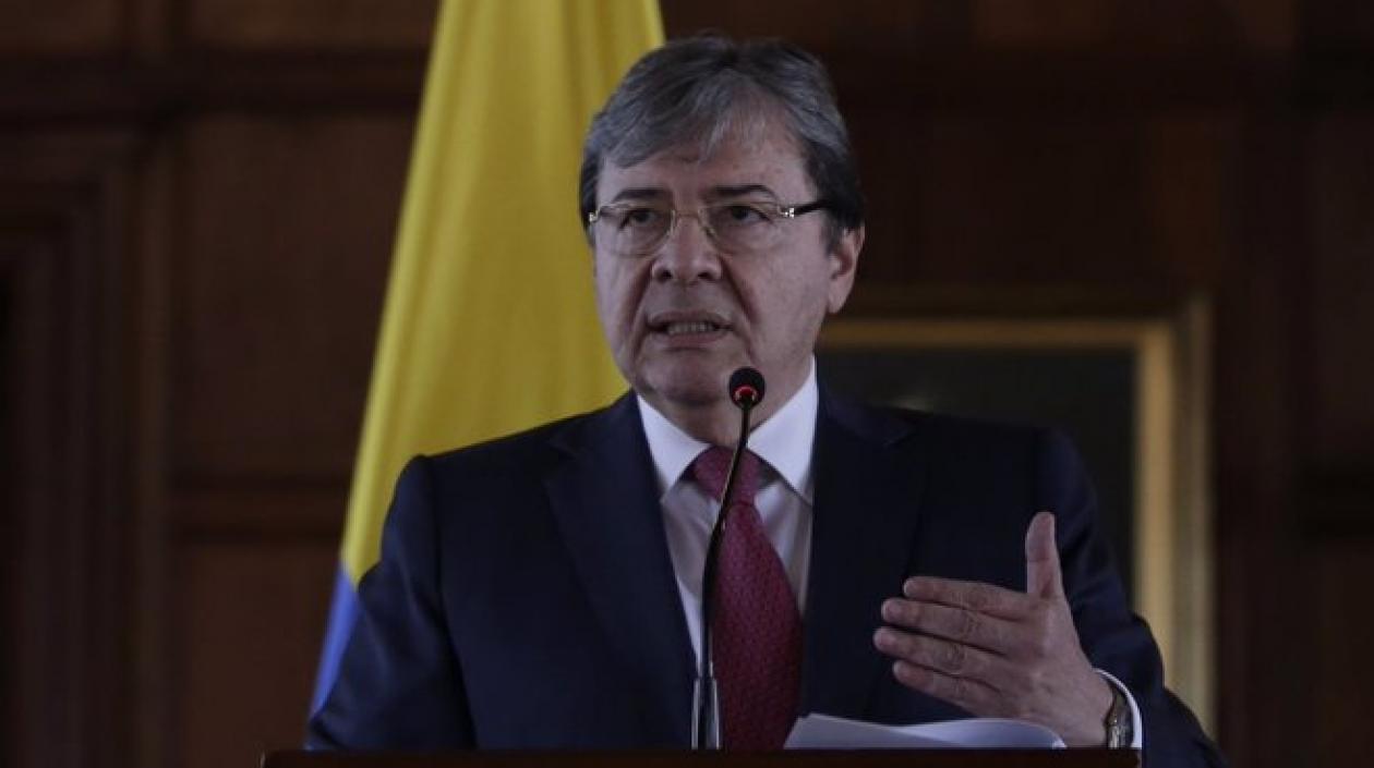 Carlos Holmes Trujillo, ministro de Defensa.