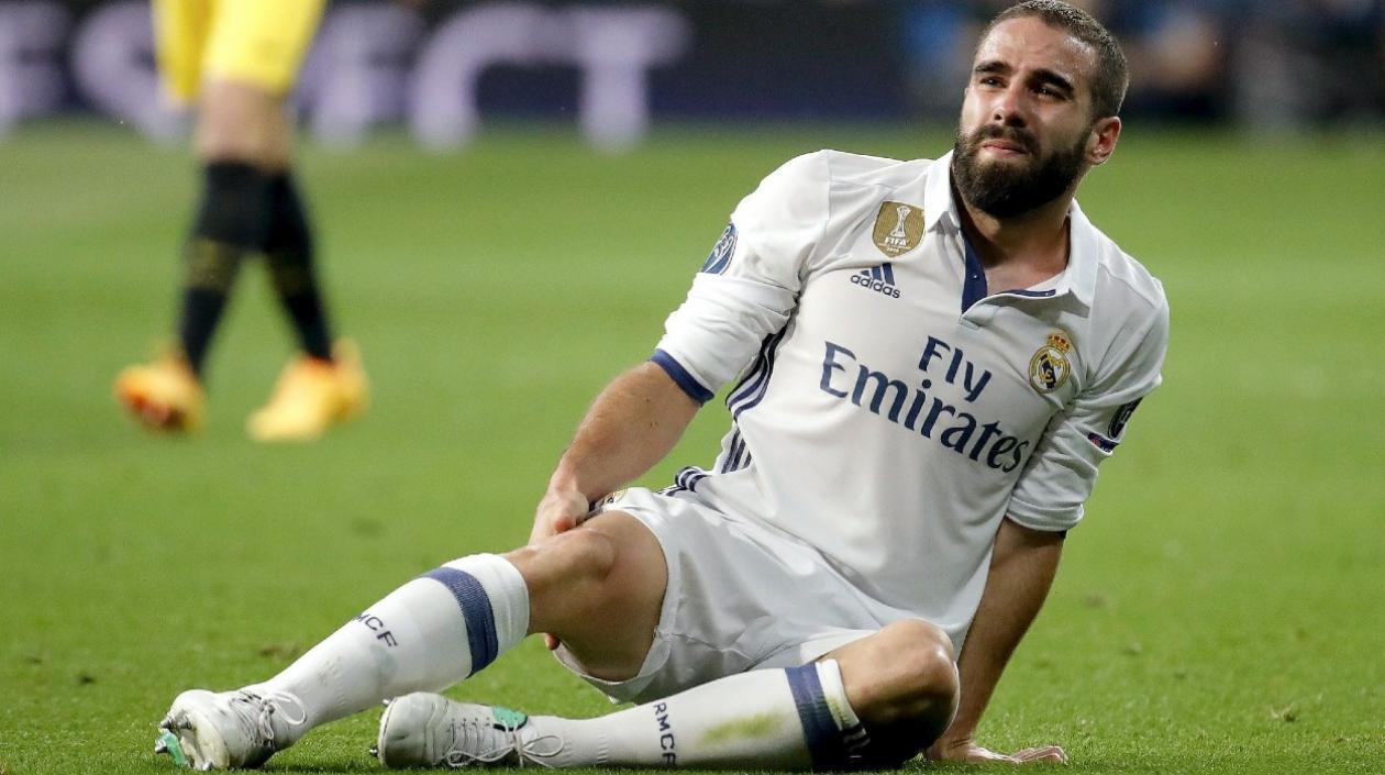 Dani Carvajal, jugador del Real Madrid. 