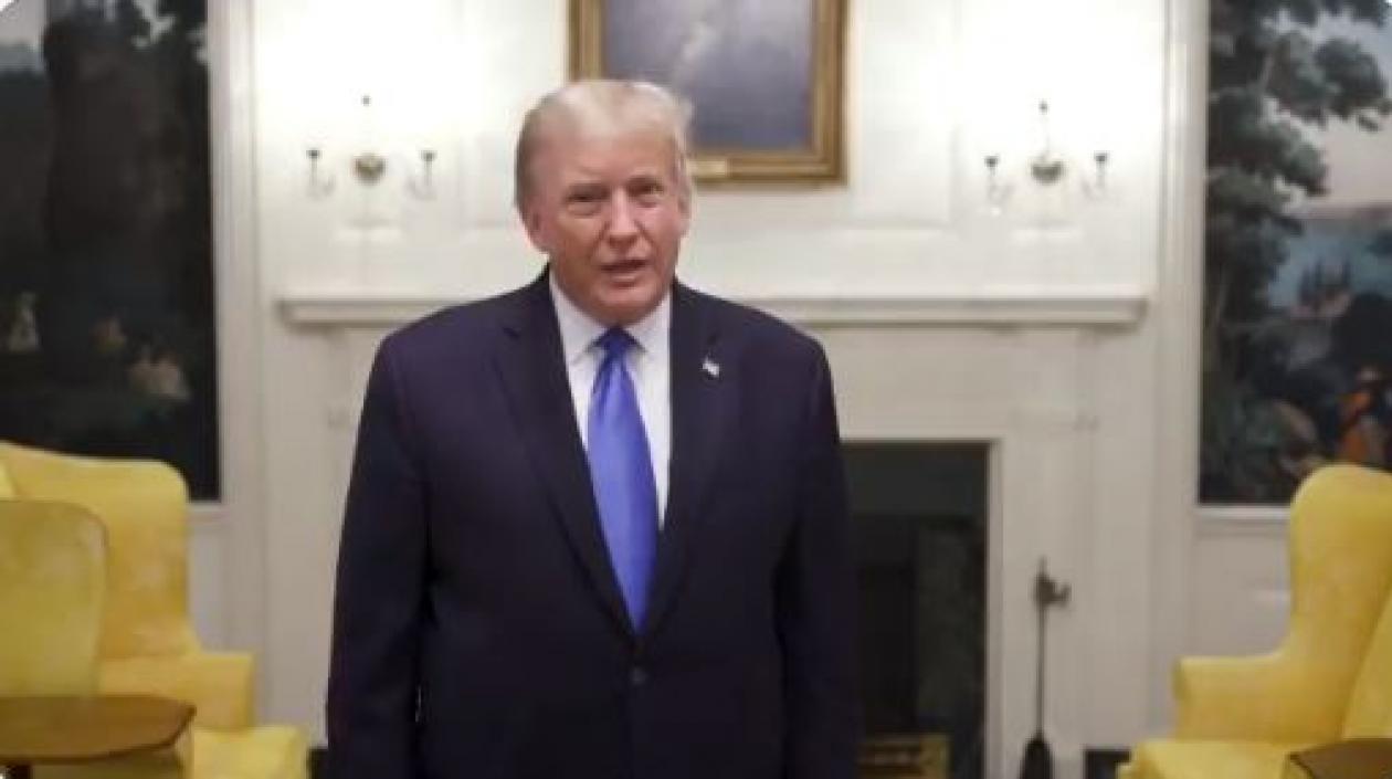 El presidente de EE.UU., Donald Trump