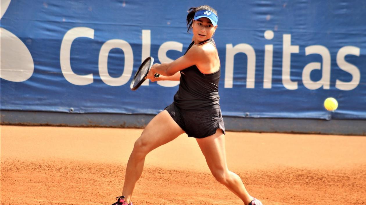 María Fernanda Herazo, tenista barranquillera. 