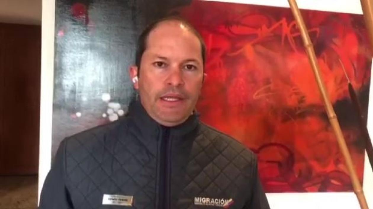 Juan Francisco Espinosa, Director de Migración Colombia