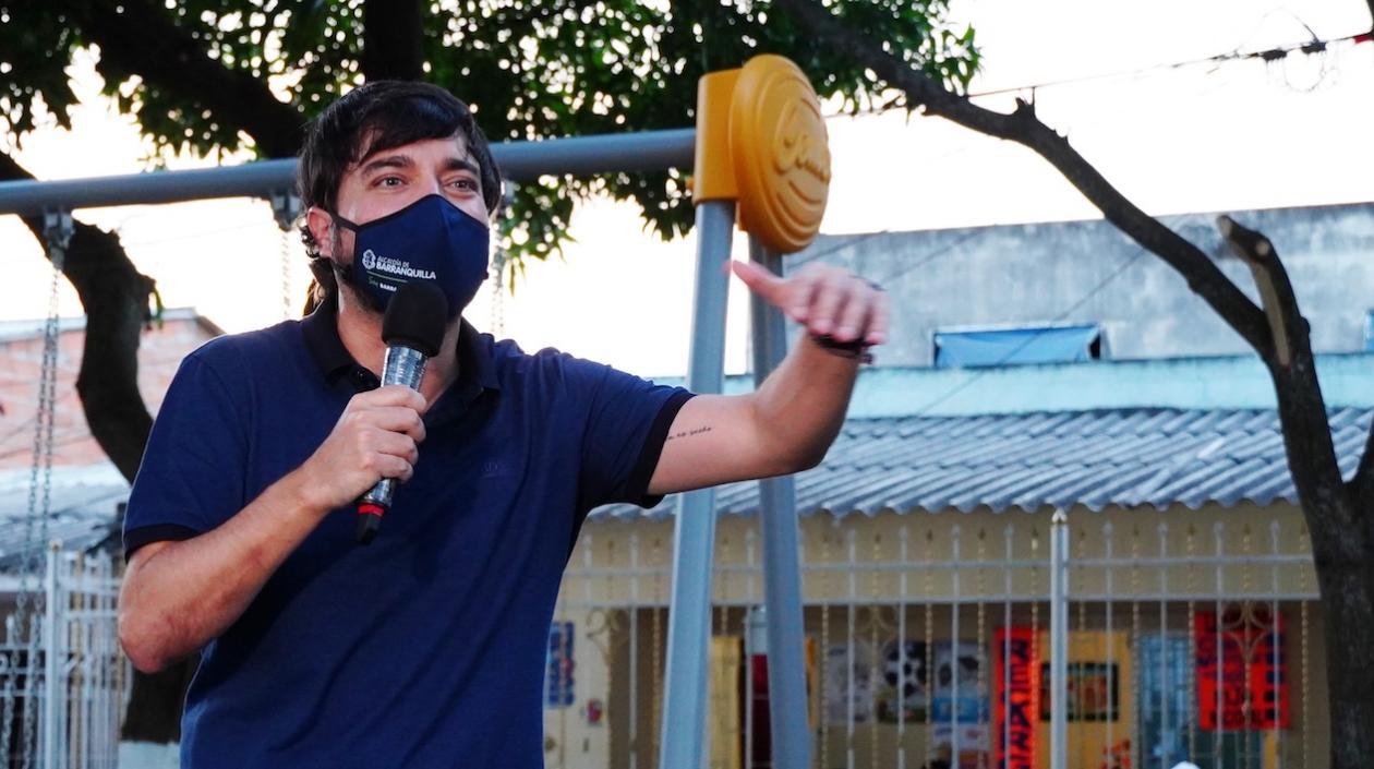  Jaime Pumarejo, alcalde de Barranquilla.