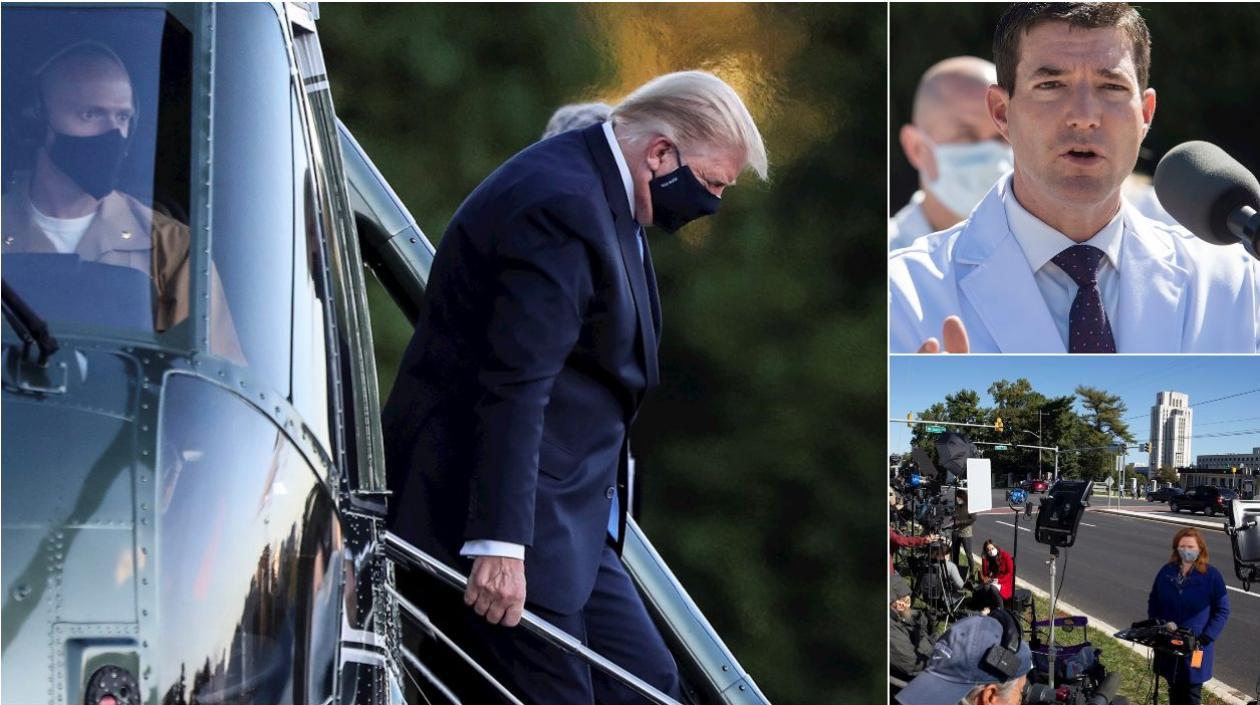 La salud del presidente Donald Trump acapara la atención de Estados Unidos.