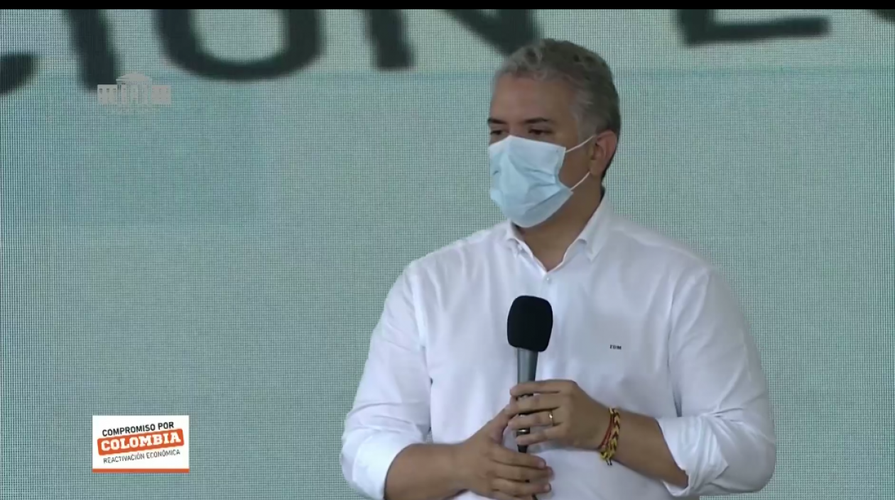 Iván Duque, Presidente de Colombia.