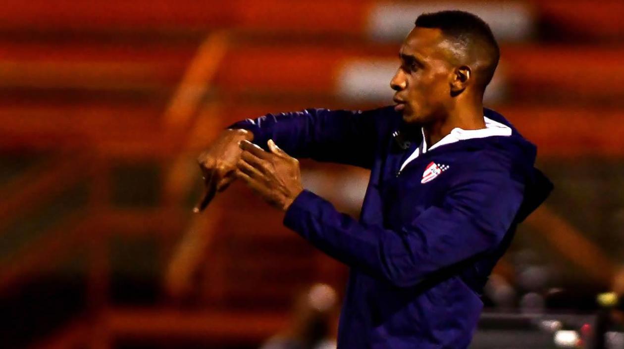 Luis Amaranto Perea, técnico de Junior. 