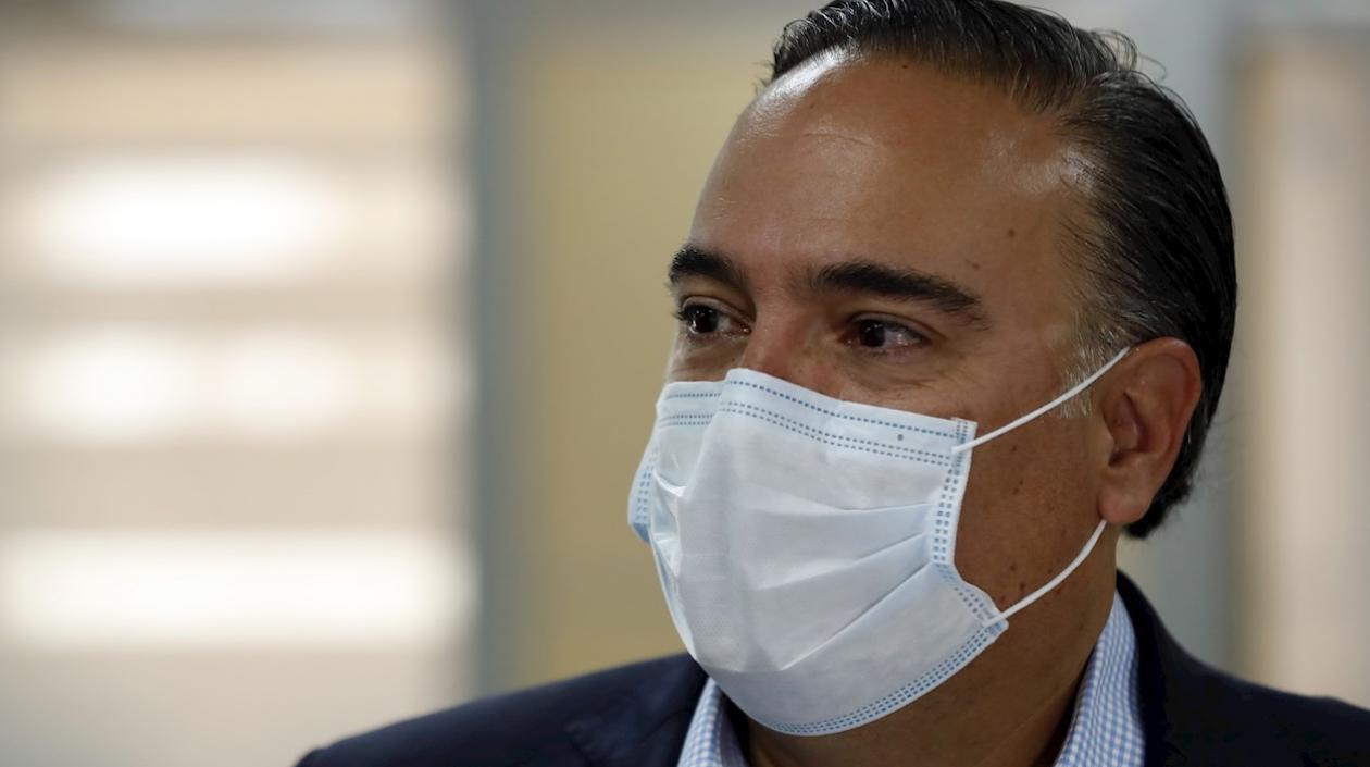 El gerente coordinador de las agencias que atienden la emergencia de Covid-19 en Colombia, Luis Guillermo Plata.