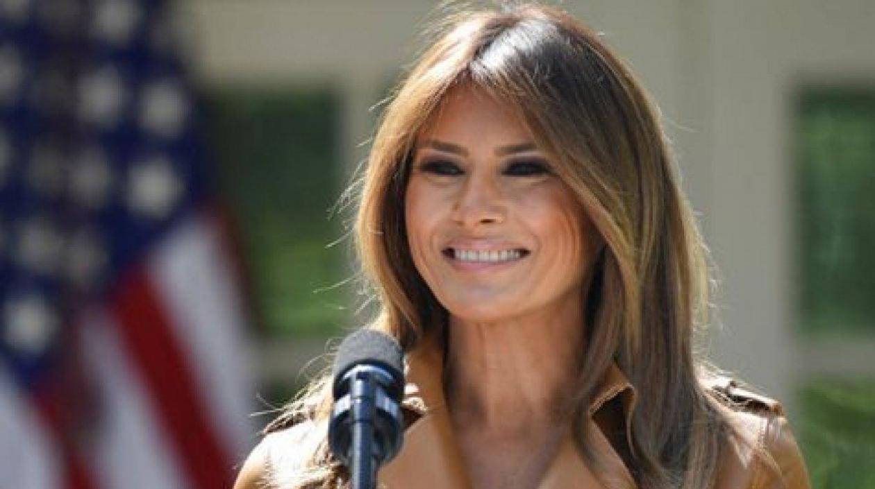 La primera dama de Estados Unidos, Melania Trump
