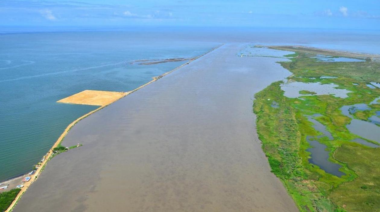 Canal de Acceso al Puerto de Barranquilla.