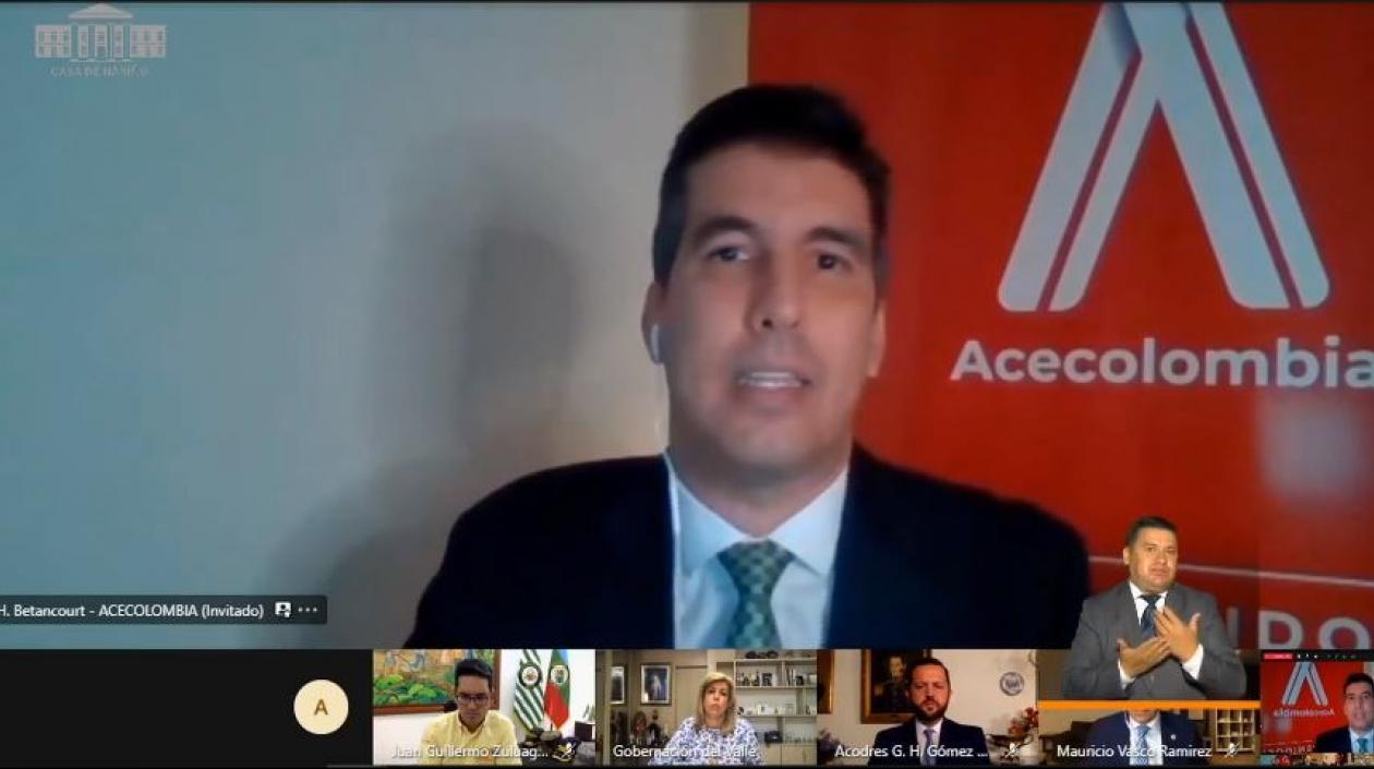 Carlos Hernán Betancourt, director de la Asociación Colombiana de centros Comerciales