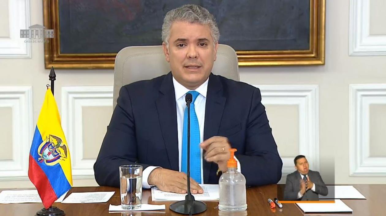 Presidente Iván Duque.