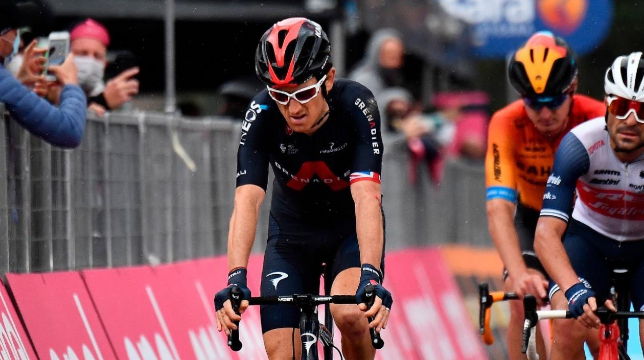 Geraint Thomas, ciclista británico. 