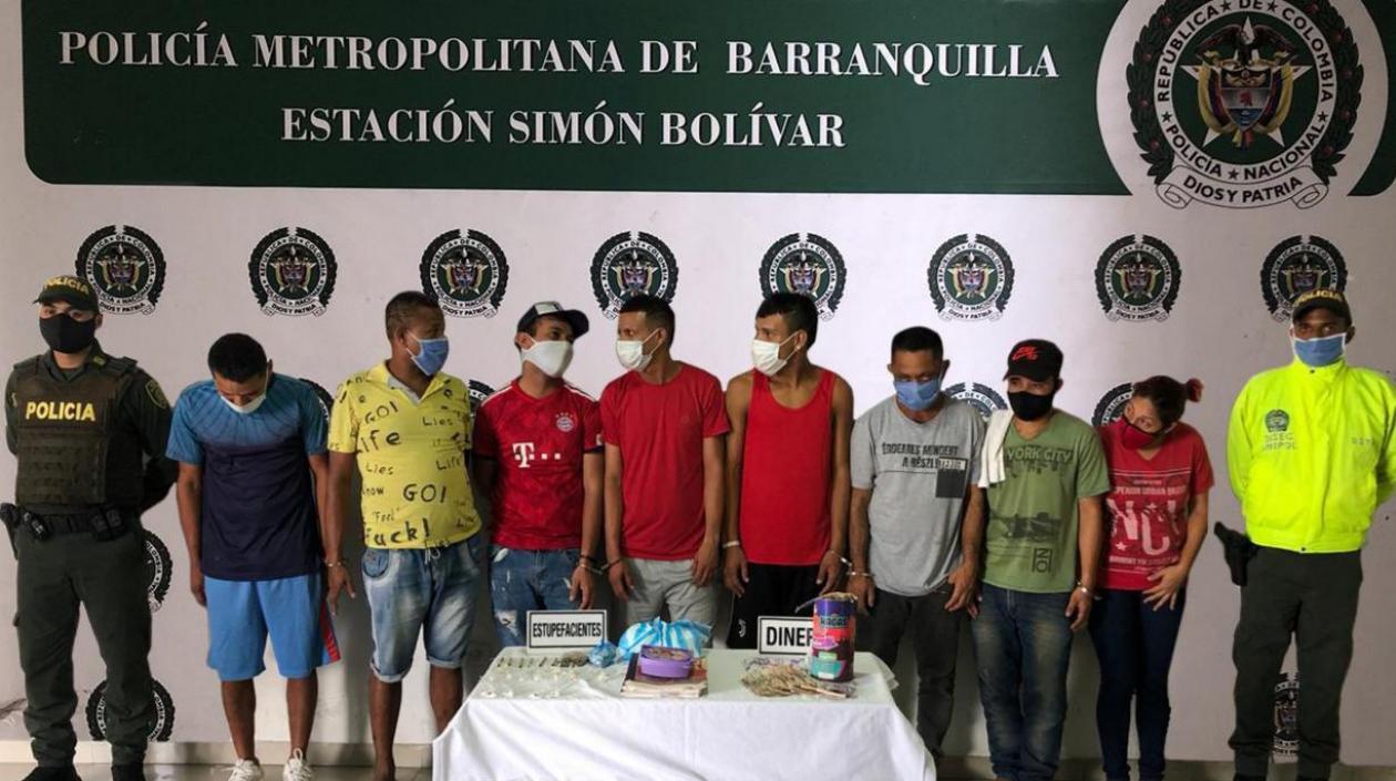 Las capturas se lograron en el sector 'El milagro', en el barrio La Chinita.