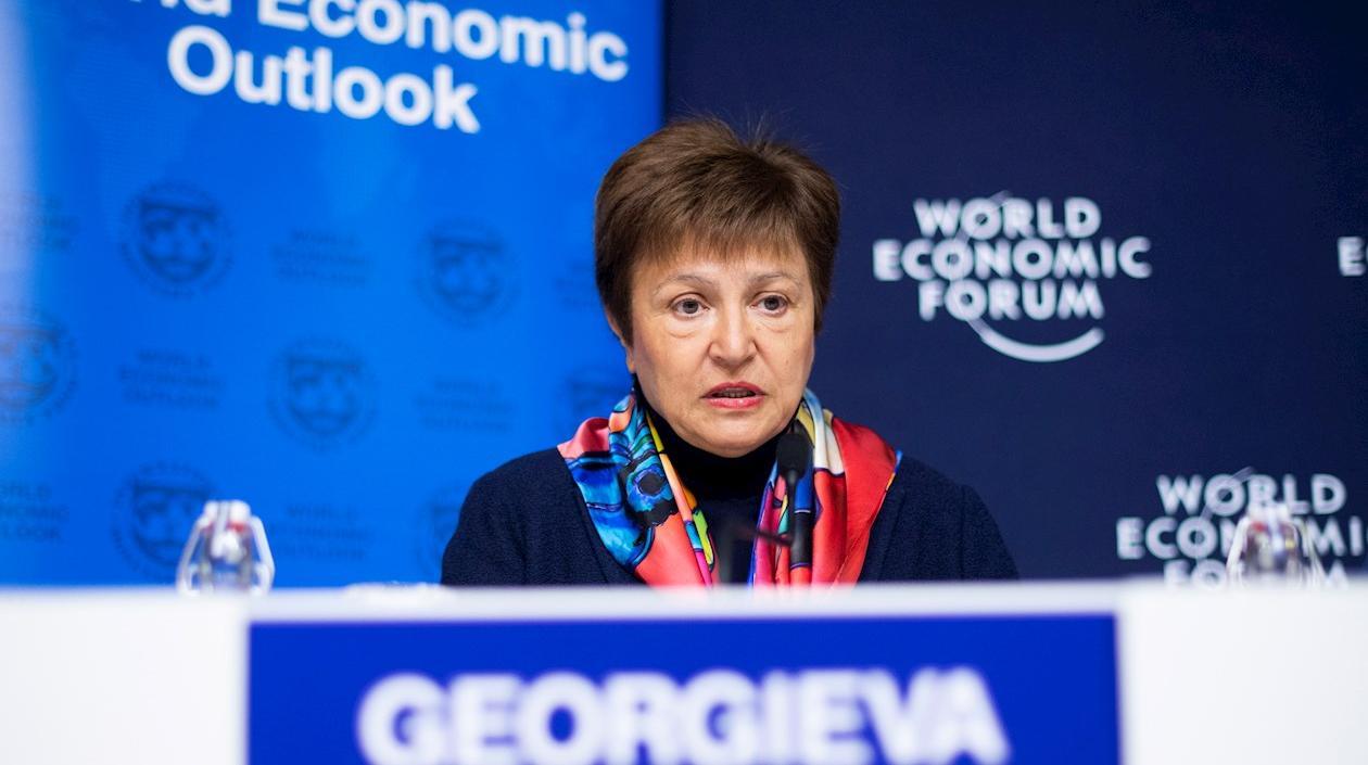 La directora gerente del Fondo Monetario Internacional (FMI), la búlgara Kristalina Georgieva.