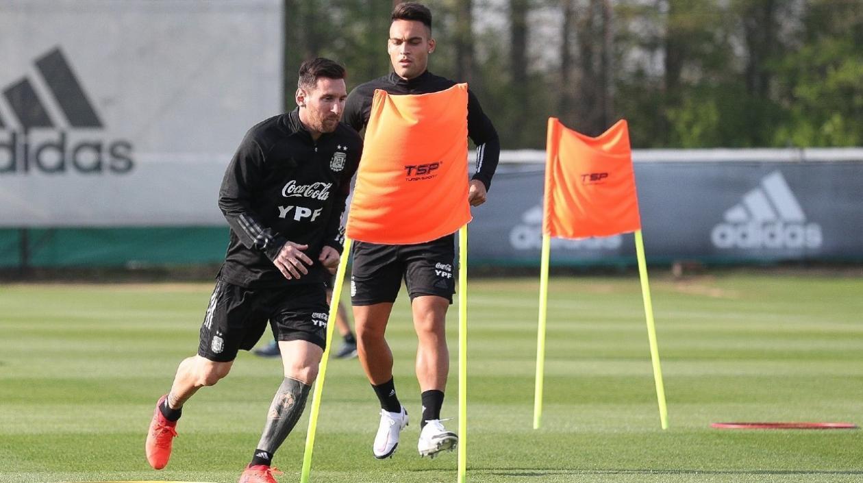 Lionel Messi, delantero argentino. 