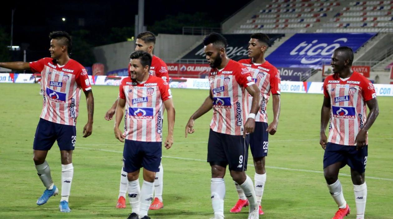 Miguel Ángel Borja, goleador de Junior. 