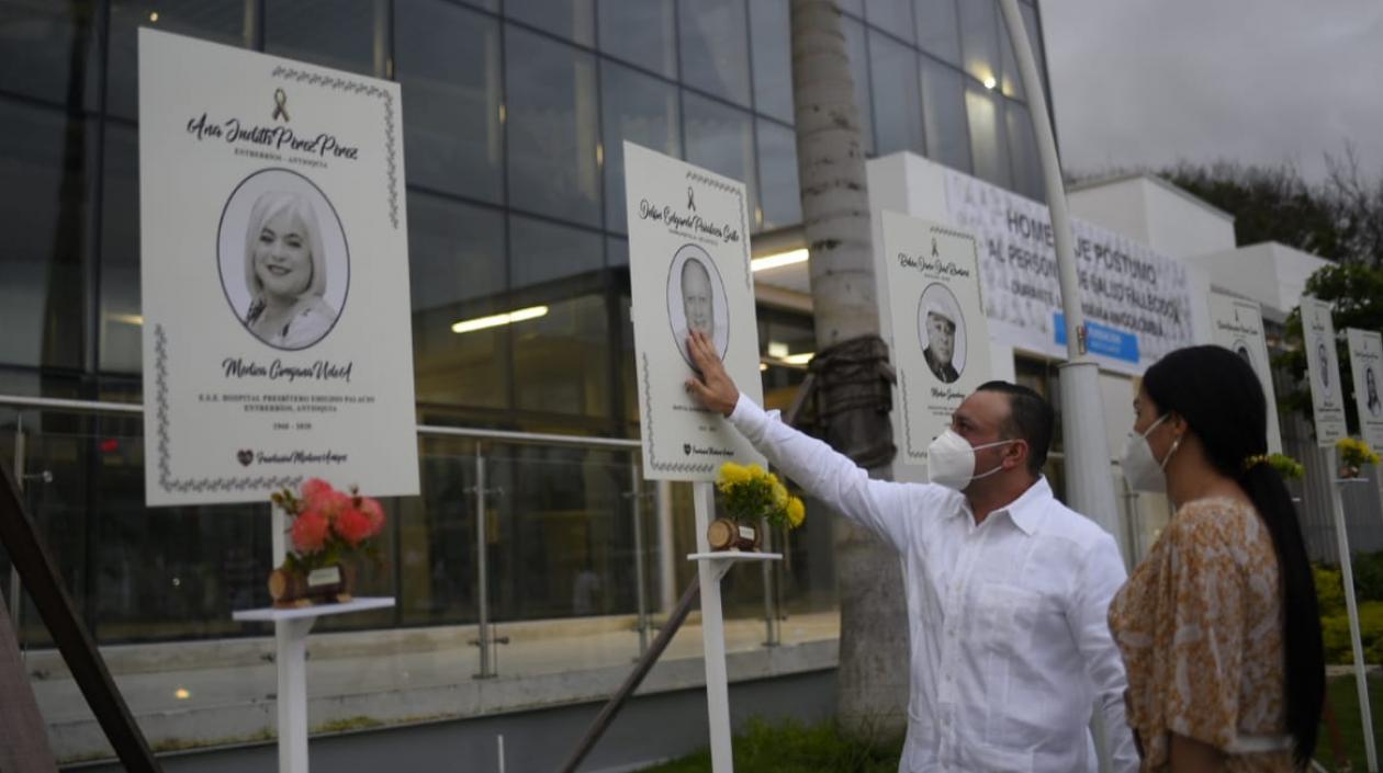 Médico Edgardo Peñaloza.