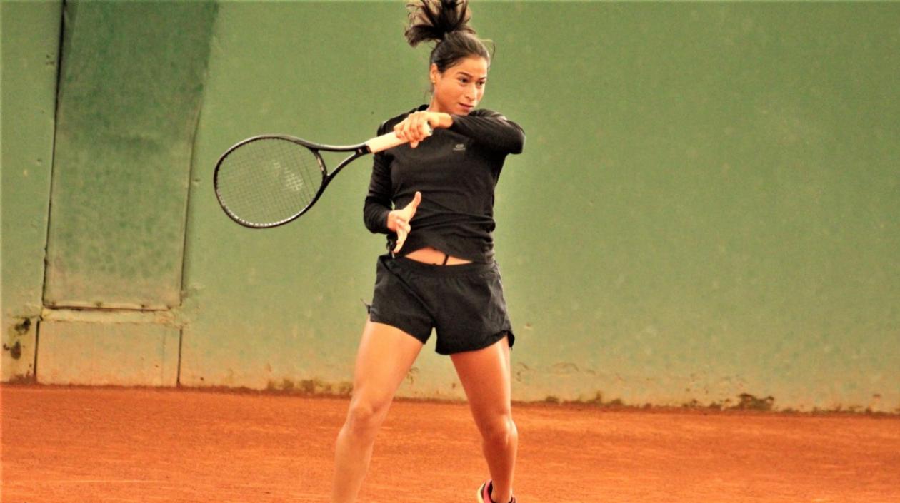 María Fernanda Herazo, tenista barranquillera. 