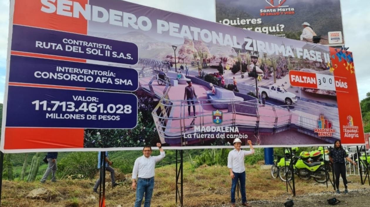 El pasado martes 6 de octubre fue inaugurada la obra sin previa socialización.