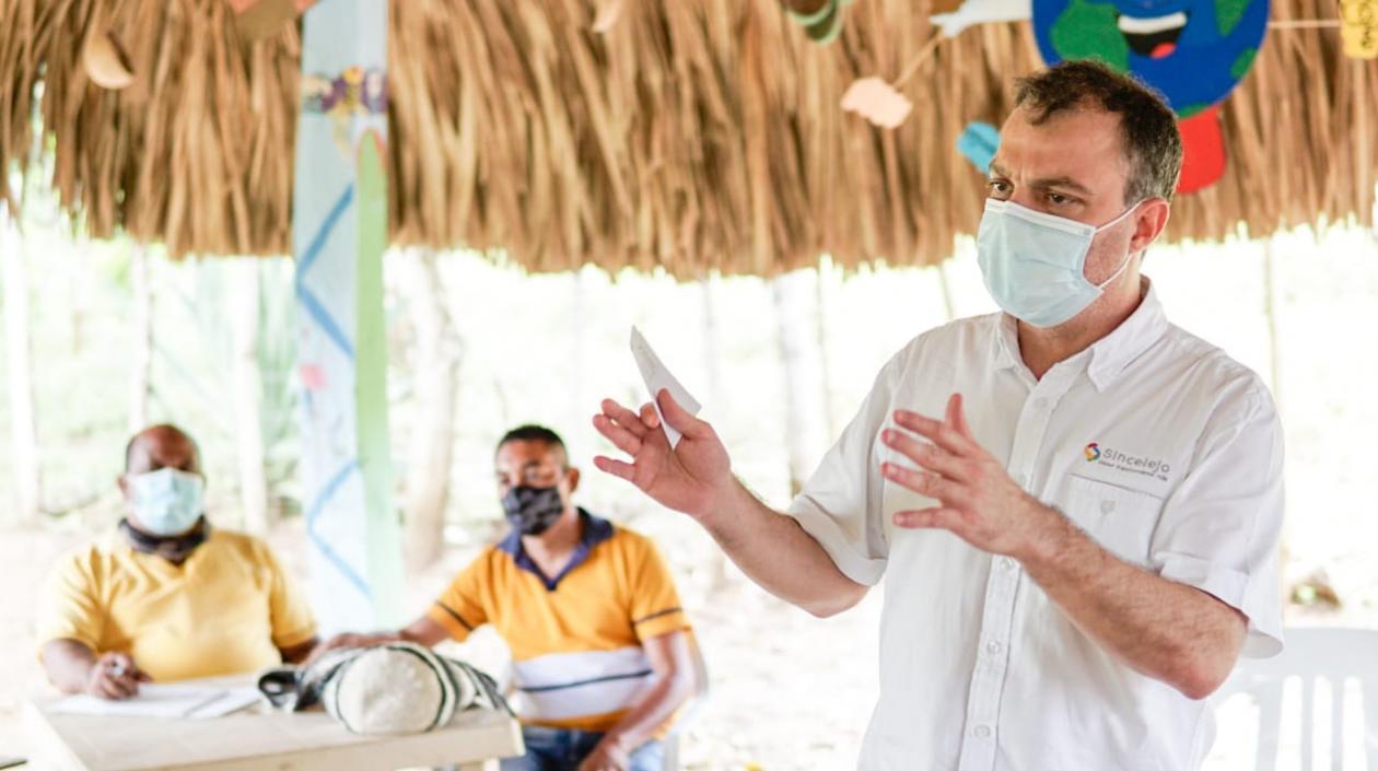 Andrés Gómez, alcalde de Sincelejo.